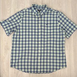 🔥BUNDLESALE Mens XXL Chaps Easy Care Casual Button Down Shirt NWOT